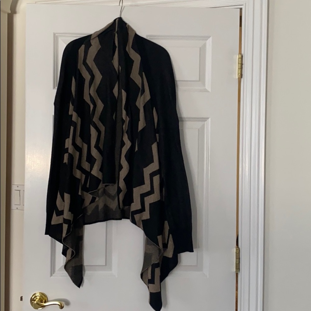 Beautiful shawl front cardigan